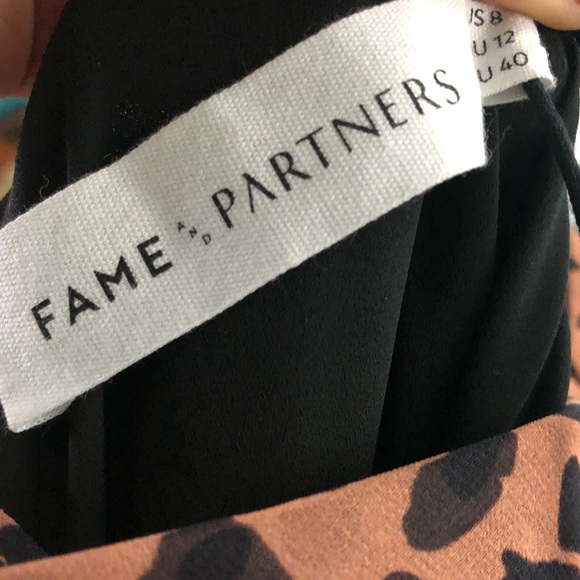 Animal Print Asymmetrical Dress NEW - Picture 3 of 3